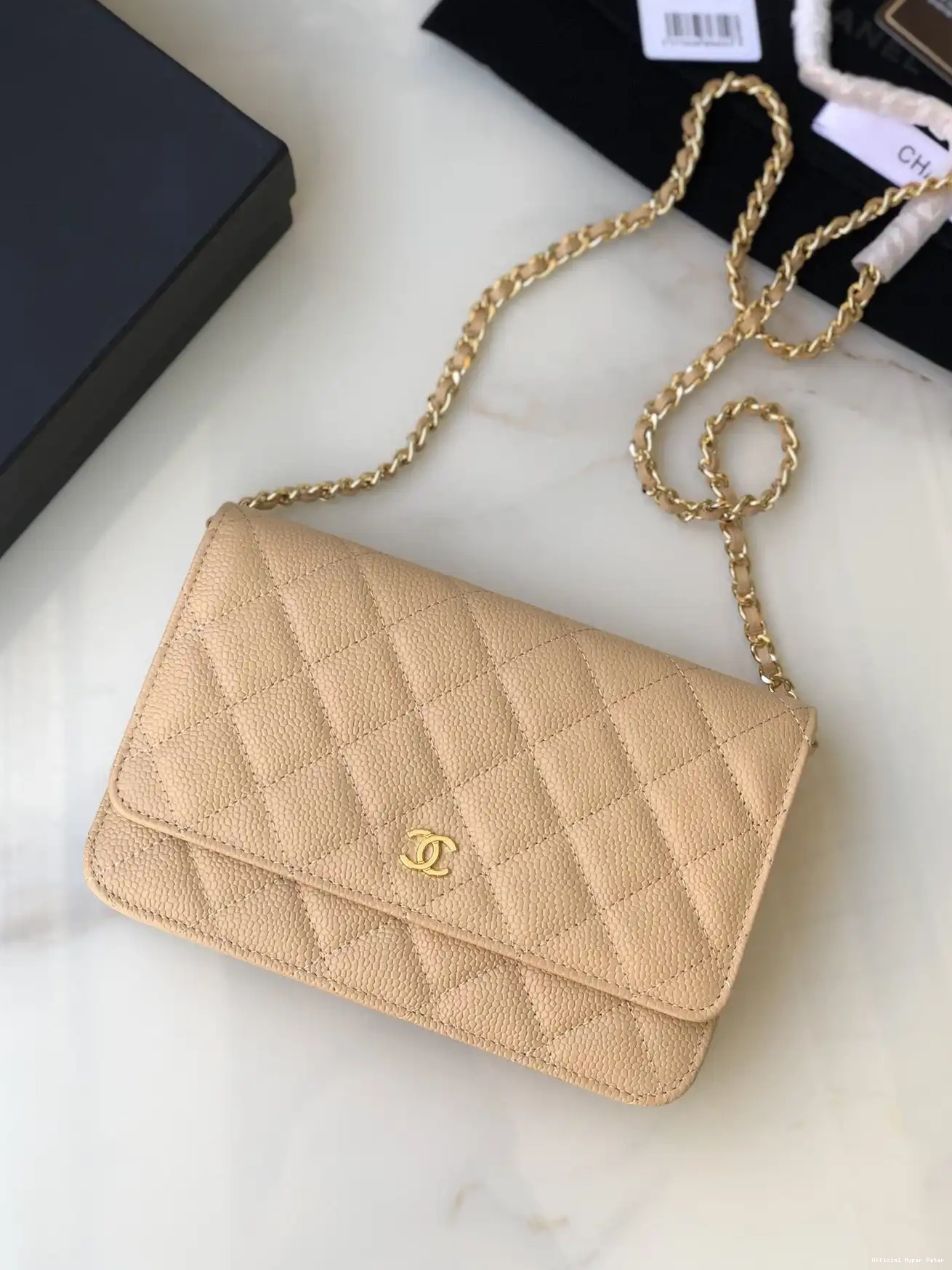 HyperPeter CHANEL CAVIAR WALLET CHAIN 0527
